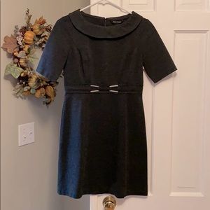 Mod Gray Knit Dress